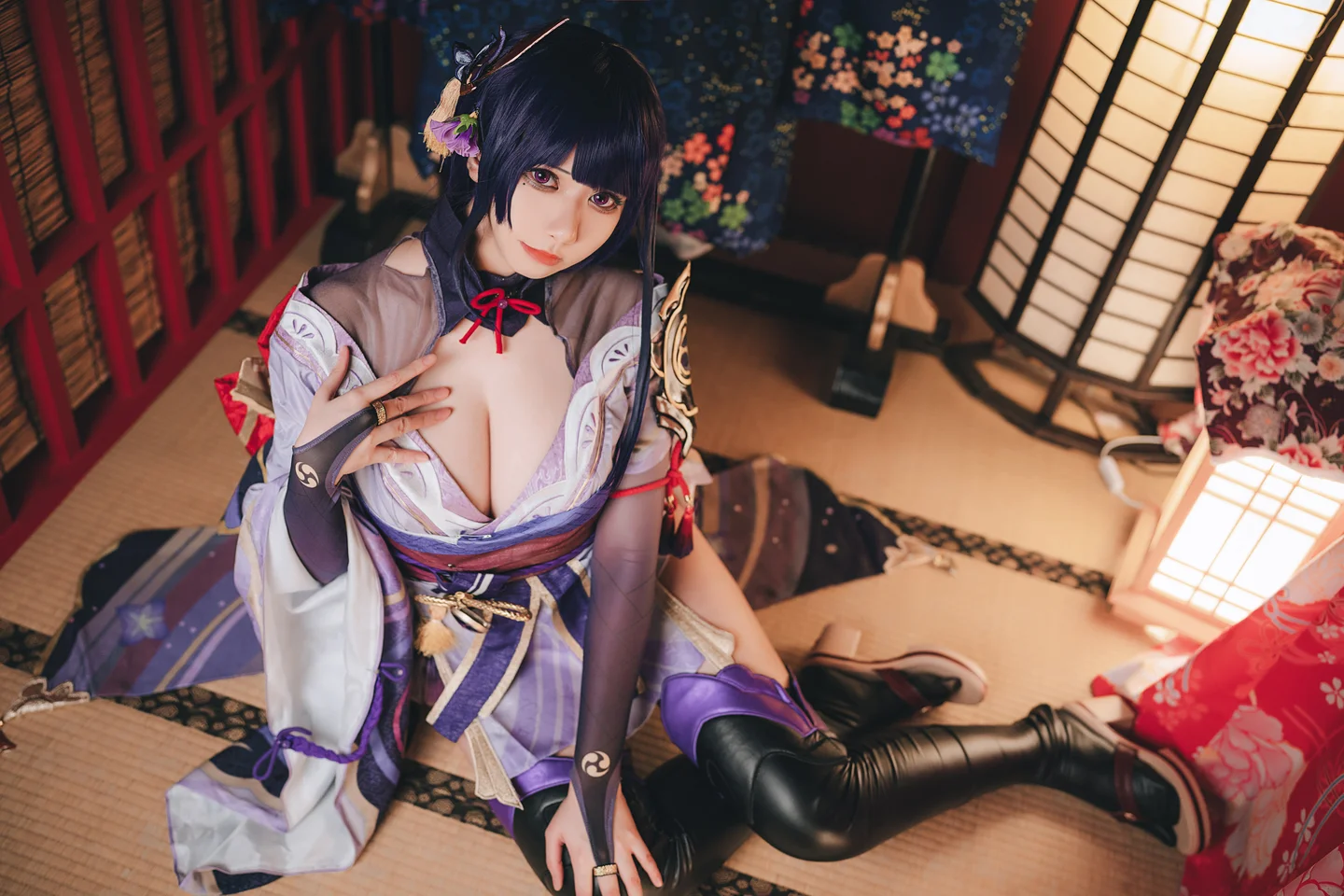 小空sora - No.011 原神·雷电将军 [17P-65MB] tg@simisebaisi 【丝足阁】008.webp